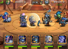 刀塔傳奇覺醒骷髏王巔峰視頻 神靈武士好基友