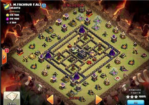 部落沖突三星九本最強改良陣視頻講解