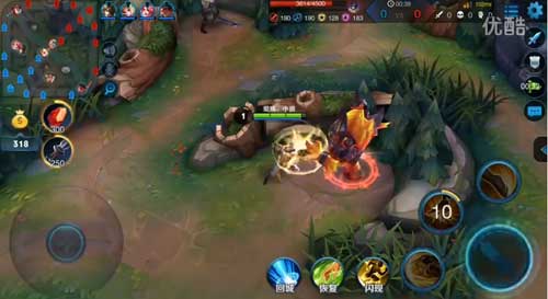 王者榮耀達(dá)摩打野視頻分享 超神打野搶主宰