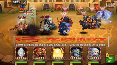 刀塔傳奇迪迦實(shí)戰(zhàn)視頻分享 強(qiáng)力奧特曼來襲