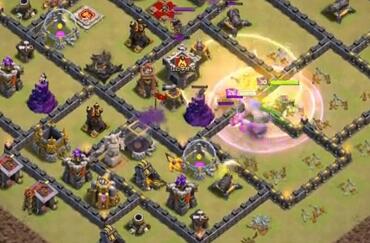 部落沖突九本藍豬石流打法講解