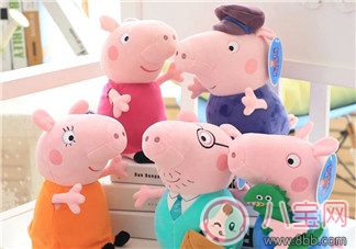 緩解寶寶入園焦慮 小豬佩奇玩偶安撫寶寶作用大