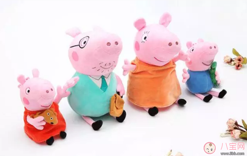 緩解寶寶入園焦慮 小豬佩奇玩偶安撫寶寶作用大