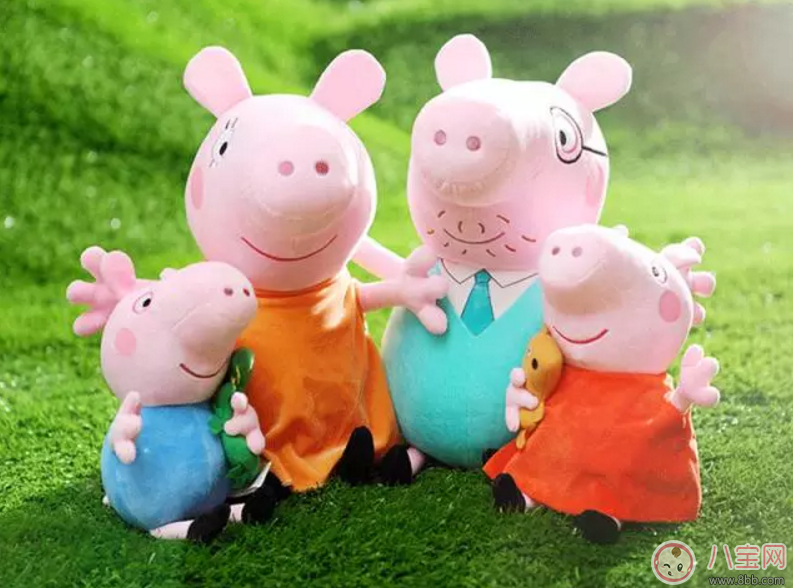 緩解寶寶入園焦慮 小豬佩奇玩偶安撫寶寶作用大