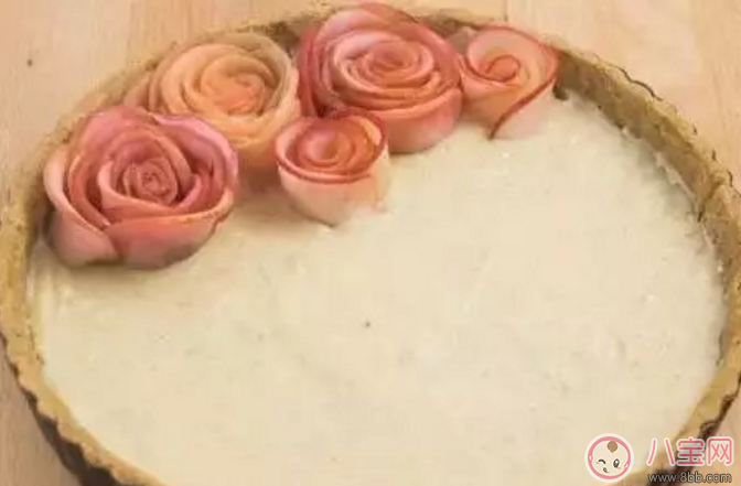 孕期想吃甜點(diǎn)又怕胖 玫瑰蘋(píng)果塔好吃不發(fā)胖