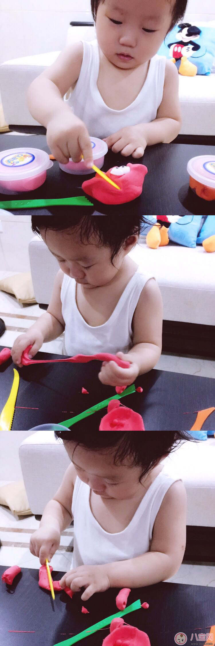 寶寶喜歡玩黏土 卡樂(lè)淘親子黏土測(cè)評(píng)