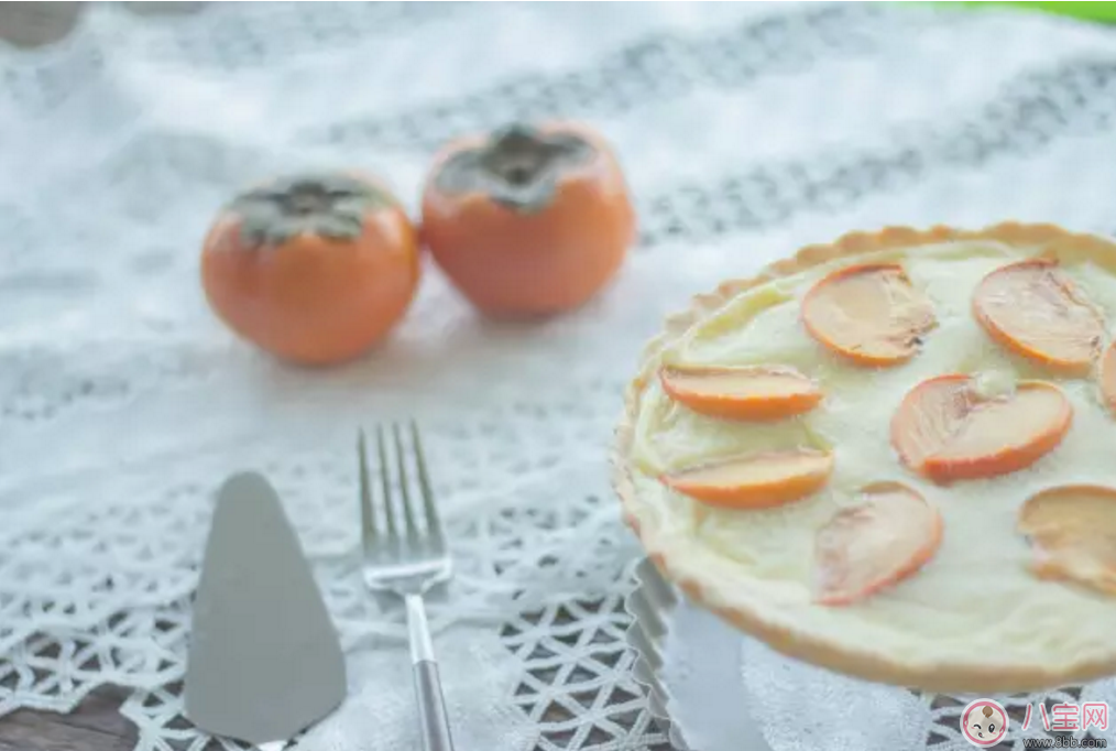 甜柿派 適合寶寶食用的贊爆新吃法