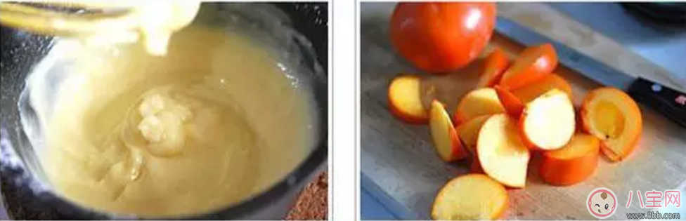 甜柿派 適合寶寶食用的贊爆新吃法