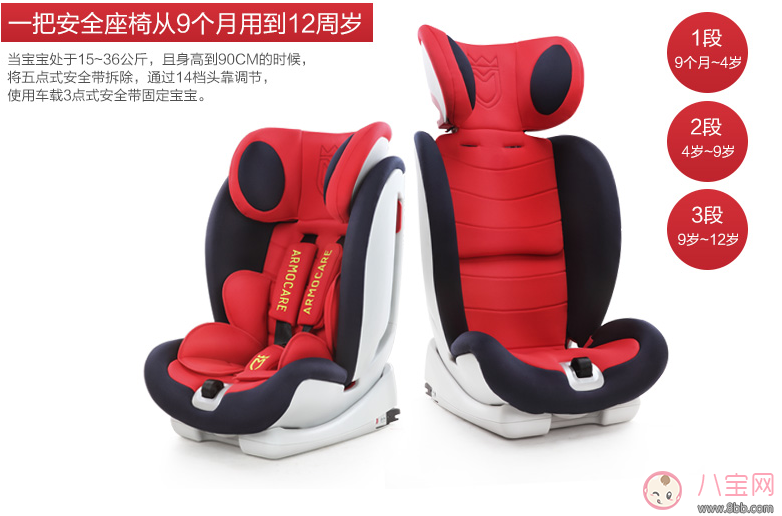 兒童安全座椅怎么選 2017兒童轎車安全座椅排行榜推薦