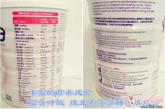 孕婦羊奶粉良心測評 