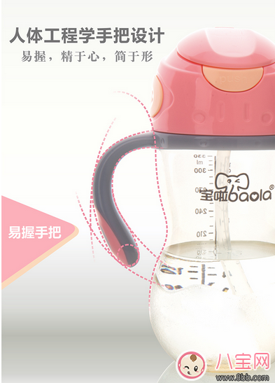 寶寶吸管杯  寶啦PPSU兩用吸管杯測評