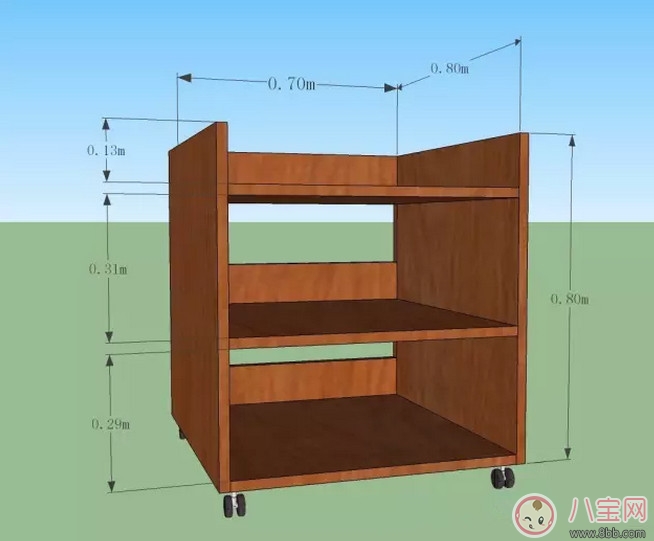 自制尿布臺 自己做的尿布臺(內(nèi)含尿布臺設(shè)計(jì)圖)