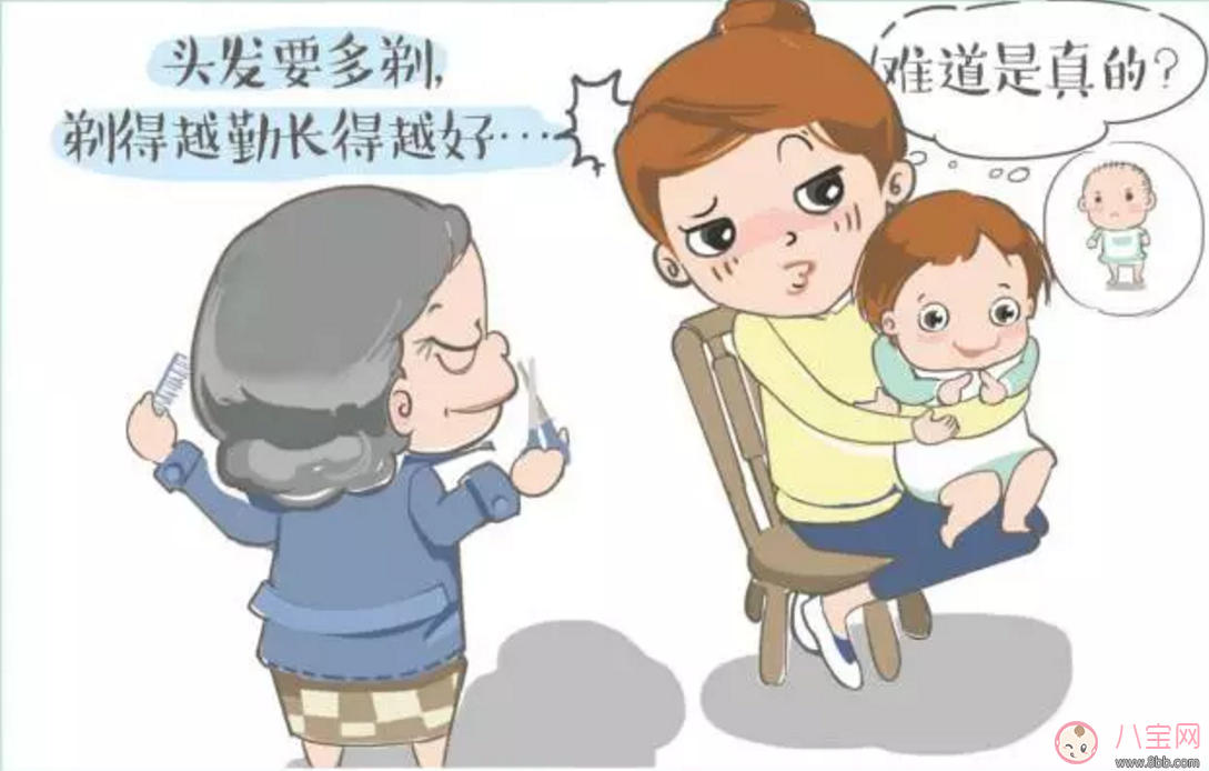 寶寶的頭發(fā)生長過程  寶寶頭發(fā)生長的秘密