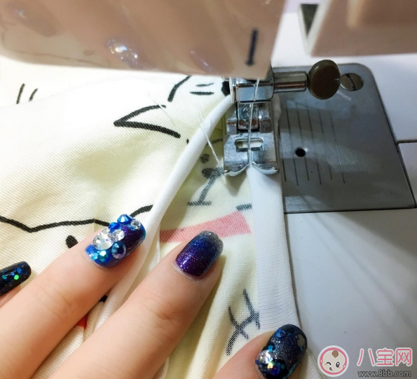 自制孩子小花裙方法 diy做孩子的衣服