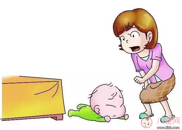 孩子墜床了怎么處理 小孩子從床上掉下來怎么辦