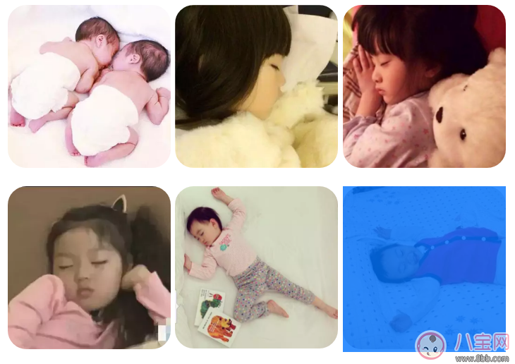 星二代睡姿誰錯了？馨爺鎖喉阿拉蕾凹造型