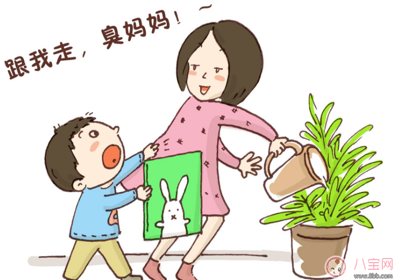 聽到孩子說臟話慌了 其實讓孩子不當回事說臟話就會過去