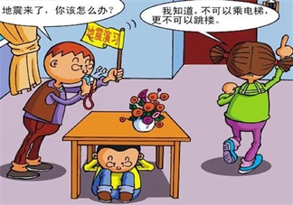 孩子面對(duì)地震怎么做 提前了解更重要