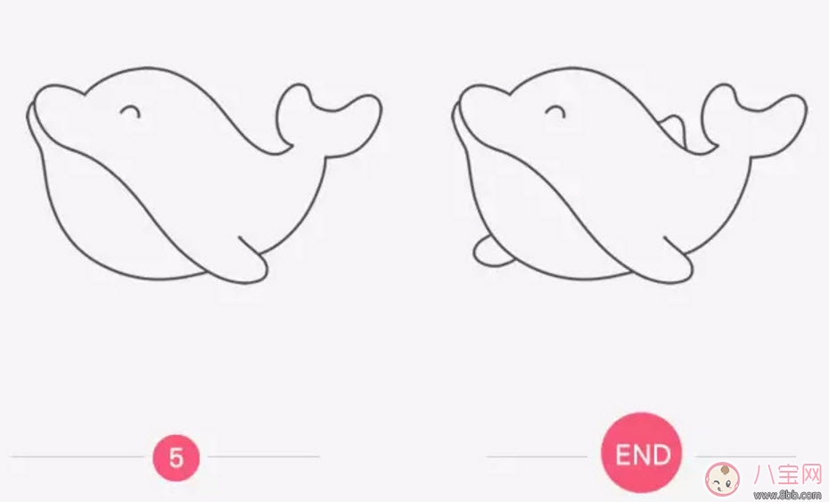 海洋生物趣味多 魚類簡(jiǎn)筆畫