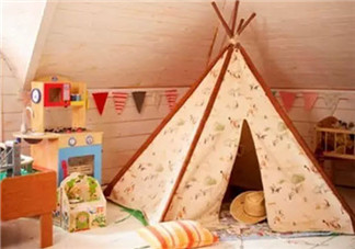 充滿愛(ài)的DIY兒童小帳篷制作