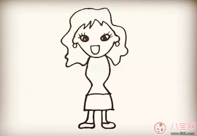 簡(jiǎn)單兩筆畫(huà)出媽媽 媽媽簡(jiǎn)筆畫(huà)教學(xué) 簡(jiǎn)單兩筆畫(huà)出媽媽 媽媽簡(jiǎn)筆畫(huà)教學(xué)