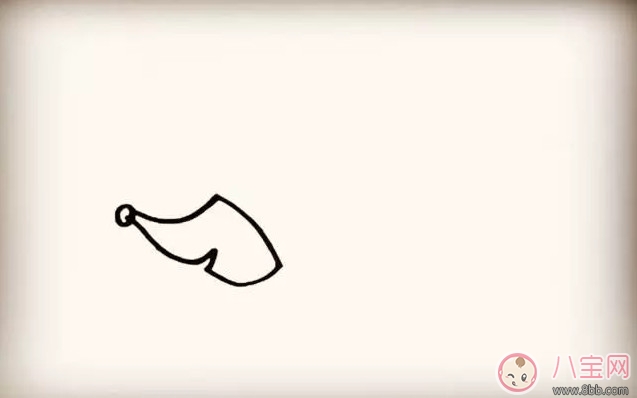 兒童小動(dòng)物簡筆畫 森林里的小刺猬簡筆畫