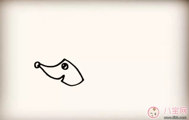 兒童小動(dòng)物簡筆畫 森林里的小刺猬簡筆畫