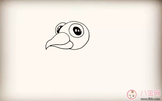 寶寶簡筆畫  簡單畫出大公雞