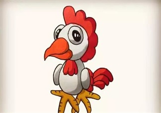 寶寶簡(jiǎn)筆畫(huà)  簡(jiǎn)單畫(huà)出大公雞