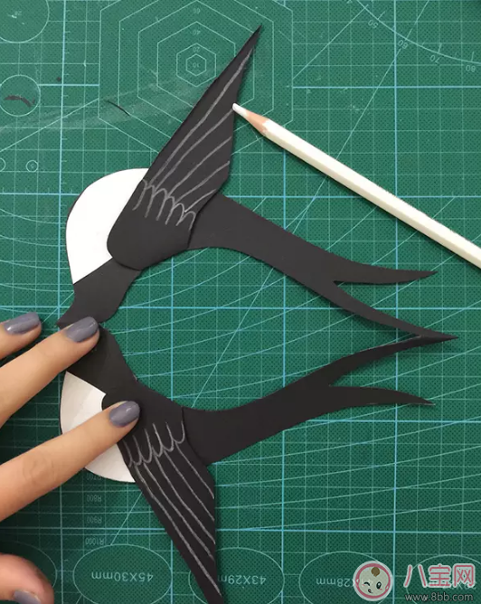 寶寶親子游戲：動(dòng)手制作小燕子