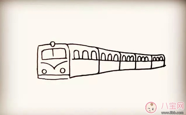 兒童簡(jiǎn)筆畫 小火車簡(jiǎn)筆畫