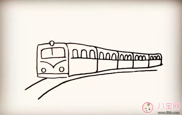 兒童簡(jiǎn)筆畫 小火車簡(jiǎn)筆畫