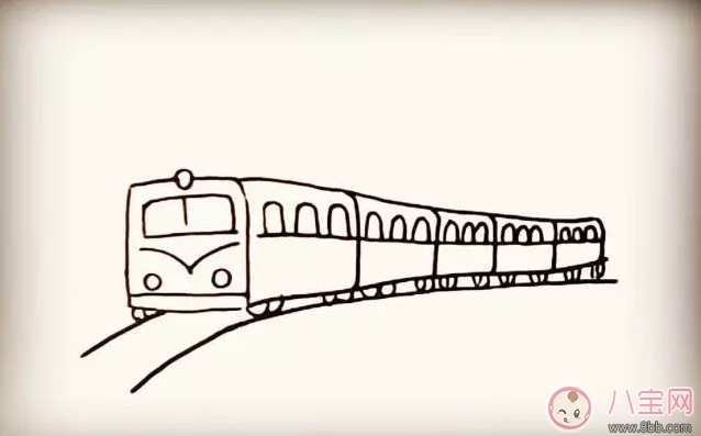 兒童簡(jiǎn)筆畫 小火車簡(jiǎn)筆畫