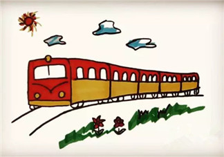兒童簡(jiǎn)筆畫(huà) 小火車(chē)簡(jiǎn)筆畫(huà)