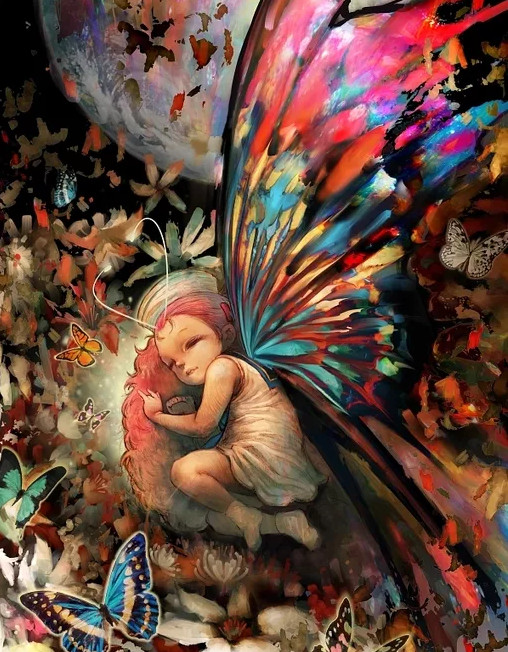 寶寶晚安胎教故事 小青蟲破繭成蝶的故事