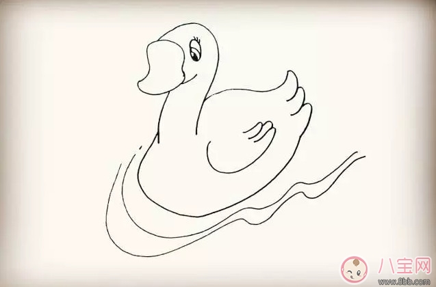 教寶寶簡(jiǎn)筆畫(huà)小鵝 小鵝簡(jiǎn)筆畫(huà)