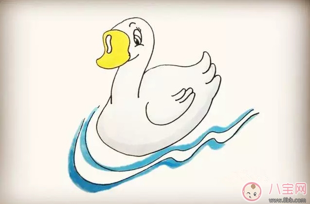 教寶寶簡(jiǎn)筆畫(huà)小鵝 小鵝簡(jiǎn)筆畫(huà)