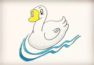 教寶寶簡(jiǎn)筆畫(huà)小鵝 小鵝簡(jiǎn)筆畫(huà)