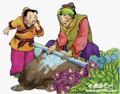 李白鐵杵磨成針的典故主要內容簡介