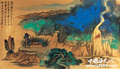 張大千生平故事主要作品介紹張大千怎么死的