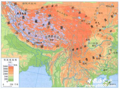 青藏高原是怎么形成的海拔幾千米