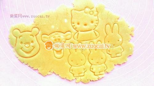 卡通曲奇餅的做法