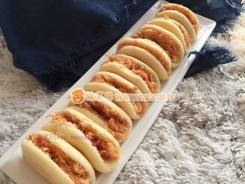 肉松蛋糕的做法