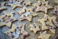 蔓越莓玻璃糖餅干的做法步驟7