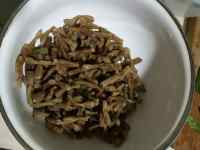 干豆角燜肉皮的做法步驟2