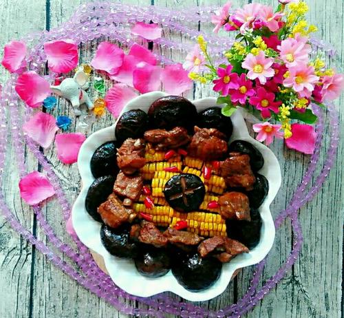 香菇玉米燒排骨的做法
