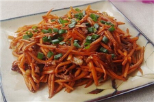 胡蘿卜炒肉怎么做好吃