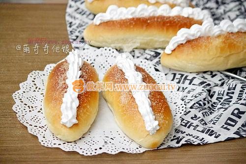砂糖奶油面包的做法