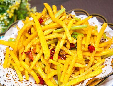 干煸土豆絲，干煸土豆絲的做法