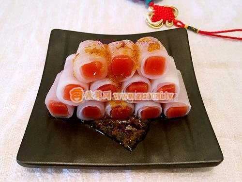 水晶蘿卜珊瑚卷的做法